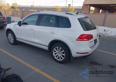 2012 Volkswagen Touareg Vr6 Sport из США, поврежденный, VIN WVGEF9BP7CD007006